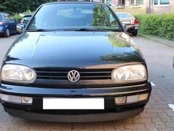 Schwarz Gebraucht 1996 VW Golf Cabriolet Cabrio | 3.000 € (Guter Preis)