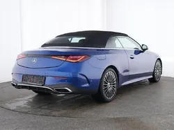 Metalliclack spektralblau Gebraucht 2024 Mercedes CLE300 AMG Cabrio | 64.880 € (Guter Preis)