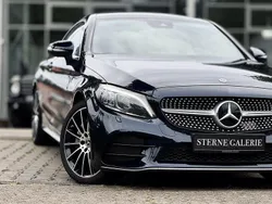 Blau Gebraucht 2021 Mercedes C300 AMG line Coupé | 36.900 € (Guter Preis)
