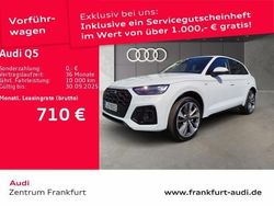 Weiß (gletscherweiß metallic/gletscherweiß metallic) Gebraucht 2025 Audi Q5 S-Line SUV | 61.381 € (Superpreis)