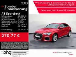 Tangorot metallic Gebraucht 2022 Audi A3 e-tron S-Line Kleinwagen | 26.460 € (Guter Preis)