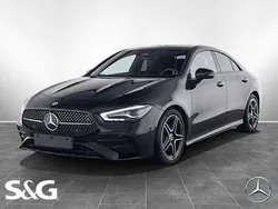 Schwarz Gebraucht 2024 Mercedes CLA180 AMG Limousine | 33.977 € (Fairer Preis)