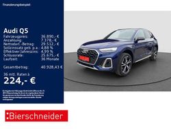 Blau Gebraucht 2021 Audi Q5 Sport SUV | 36.890 € (Etwas zu teuer)