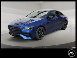 Metalliclack spektralblau Gebraucht 2024 Mercedes CLA180 Night Limousine | 34.979 € (Fairer Preis)