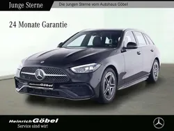 Obsidianschwarz Gebraucht 2024 Mercedes C300 AMG Kombi | 46.900 € (Fairer Preis)