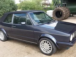 Blau Gebraucht 1988 VW Golf Cabriolet Cabrio | 4.800 €