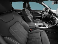 Schwarz Gebraucht 2024 Audi A6 S-Line Kombi | 53.299 €