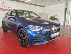 Blau Gebraucht 2020 Mercedes GLC220 AMG line Coupé | 39.999 € (Fairer Preis)