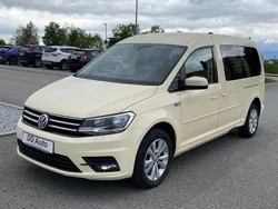Gelb Gebraucht 2016 VW Caddy Maxi Comfortline Van / Kleinbus | 6.980 € (Fairer Preis)
