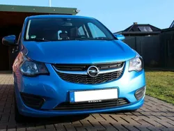 Blau Gebraucht 2017 Opel Karl Kleinwagen | 5.890 € (Fairer Preis)