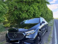 Schwarz Gebraucht 2024 Mercedes E400 AMG line Limousine | 77.000 €