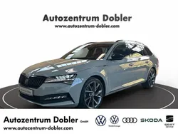 Steelgrau (grau) Gebraucht 2023 Skoda Superb SportLine Kombi | 37.440 € (Fairer Preis)