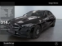 Schwarz Gebraucht 2023 Mercedes C220 Avantgarde Limousine | 39.780 € (Fairer Preis)