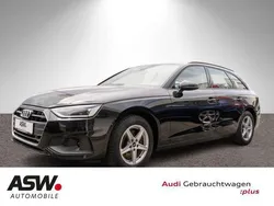 Mythosschwarz metallic Gebraucht 2022 Audi A4 Kombi | 24.530 € (Guter Preis)