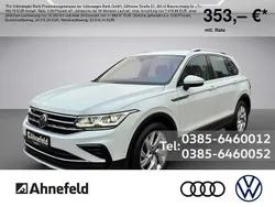 Pure white Gebraucht 2021 VW Tiguan Elegance SUV | 29.999 € (Guter Preis)