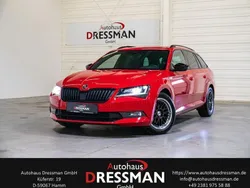 Velvet rot metallic Gebraucht 2018 Skoda Superb SportLine Kombi | 22.970 € (Fairer Preis)