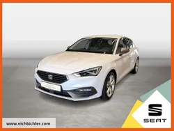 Glacial weiss Gebraucht 2024 Seat Leon FR-Line Limousine | 27.988 € (Fairer Preis)