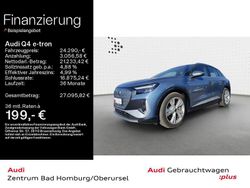 Blau Gebraucht 2021 Audi Q4 e-tron S-Line SUV | 24.289 €