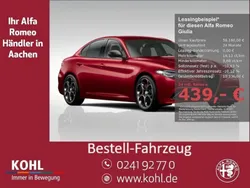 Rot Neu 2025 Alfa Romeo Giulia Veloce Limousine | 58.160 € (Fairer Preis)