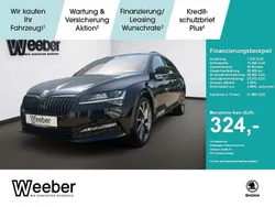 Schwarzmagic perleffekt (metallic) Gebraucht 2021 Skoda Superb SportLine Kombi | 30.990 € (Guter Preis)