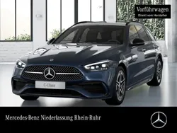 Blau Gebraucht 2024 Mercedes C300e AMG Limousine | 49.990 € (Fairer Preis)