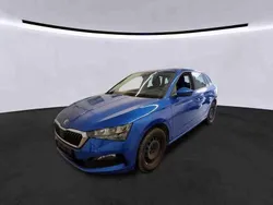 Blau Gebraucht 2020 Skoda Scala Ambition Kleinwagen | 13.990 € (Etwas zu teuer)