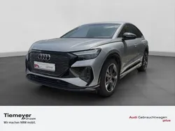 Silber Gebraucht 2022 Audi Q4 e-tron S-Line SUV | 33.980 € (Etwas zu teuer)