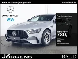 Silber hightech silver metall Gebraucht 2023 Mercedes AMG GT 43 Style Coupé | 82.690 € (Guter Preis)
