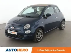 Blau Gebraucht 2019 Fiat 500C Lounge Cabrio | 13.490 € (Fairer Preis)