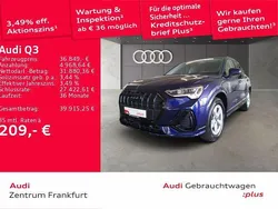 Navarrablau metallic/navarrabl Gebraucht 2024 Audi Q3 S-Line SUV | 36.849 € (Superpreis)