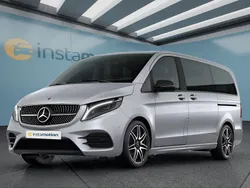 Silber Gebraucht 2021 Mercedes V300 Van / Kleinbus | 62.999 € (Teuer)
