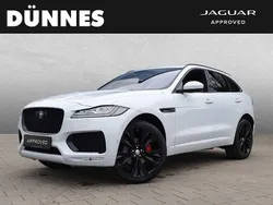 Glacier white metalic Gebraucht 2017 Jaguar F-Pace S SUV | 35.780 €