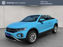 Blau Gebraucht 2024 VW T-Roc Cabriolet Style Cabrio | 24.780 € (Superpreis)