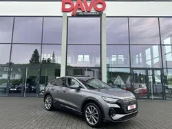 Grau Gebraucht 2022 Audi Q4 Sportback e-tron S-Line SUV | 36.891 € (Superpreis)