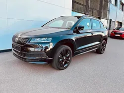 Schwarz Gebraucht 2019 Skoda Karoq SportLine SUV | 24.000 € (Etwas zu teuer)