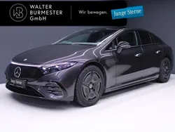 Metalliclack graphitgrau Gebraucht 2022 Mercedes EQS350 AMG Limousine | 56.370 € (Guter Preis)