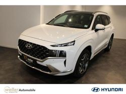 Weiss Gebraucht 2023 Hyundai Santa Fe Signature SUV | 37.895 € (Teuer)