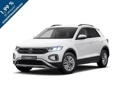 Pure white Gebraucht 2024 VW T-Roc Life SUV | 21.890 € (Guter Preis)