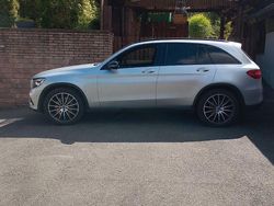Silber Gebraucht 2018 Mercedes GLC220 SUV | 29.529 € (Fairer Preis)