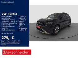Schwarz Gebraucht 2025 VW T-Cross Goal SUV | 23.850 € (Fairer Preis)