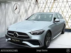 Metalliclack hightechsilber Gebraucht 2024 Mercedes C220 Advanced Kombi | 42.189 € (Fairer Preis)