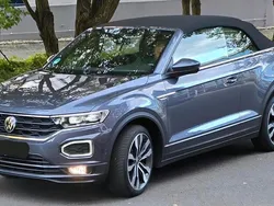 Grau Gebraucht 2021 VW T-Roc Cabriolet R-line Cabrio | 25.250 € (Guter Preis)