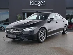 Schwarz Gebraucht 2025 Mercedes CLA200 AMG Limousine | 36.599 € (Fairer Preis)