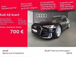 Mythosschwarz metallic Gebraucht 2024 Audi A6 Design Kombi | 59.849 €