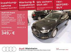 Mythosschwarz metallic Gebraucht 2022 Audi A4 Kombi | 24.492 € (Guter Preis)