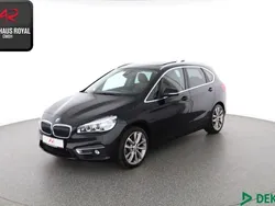Schwarz Gebraucht 2016 BMW 225 Active Tourer Luxury Line Van / Kleinbus | 15.880 € (Fairer Preis)