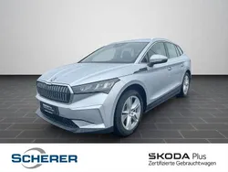Grau Gebraucht 2021 Skoda Enyaq iV Loft SUV | 29.820 € (Fairer Preis)