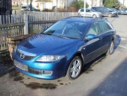Haitiblau metallic Gebraucht 2007 Mazda 6 Active Kombi | 350 € (Superpreis)