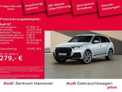 F0 satellitsilber metallic Gebraucht 2023 Audi Q7 S-Line SUV | 67.950 € (Superpreis)