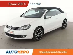 Weiß Gebraucht 2015 VW Golf Cabriolet Cabrio | 15.130 € (Etwas zu teuer)